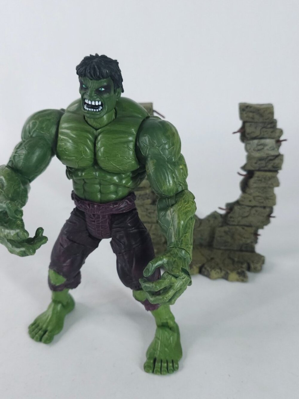 Marvel Legends Hulk Series 1 Action Figure Loose Complete 2002 ToyBiz 7"
